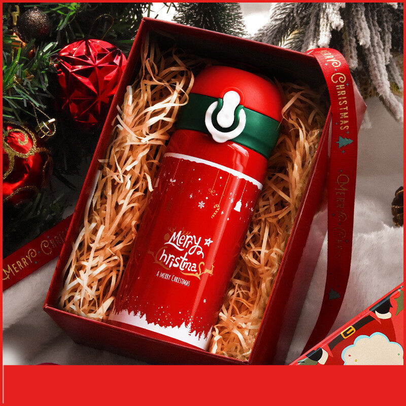 Christmas Gift Female Thermos Cup Box Set