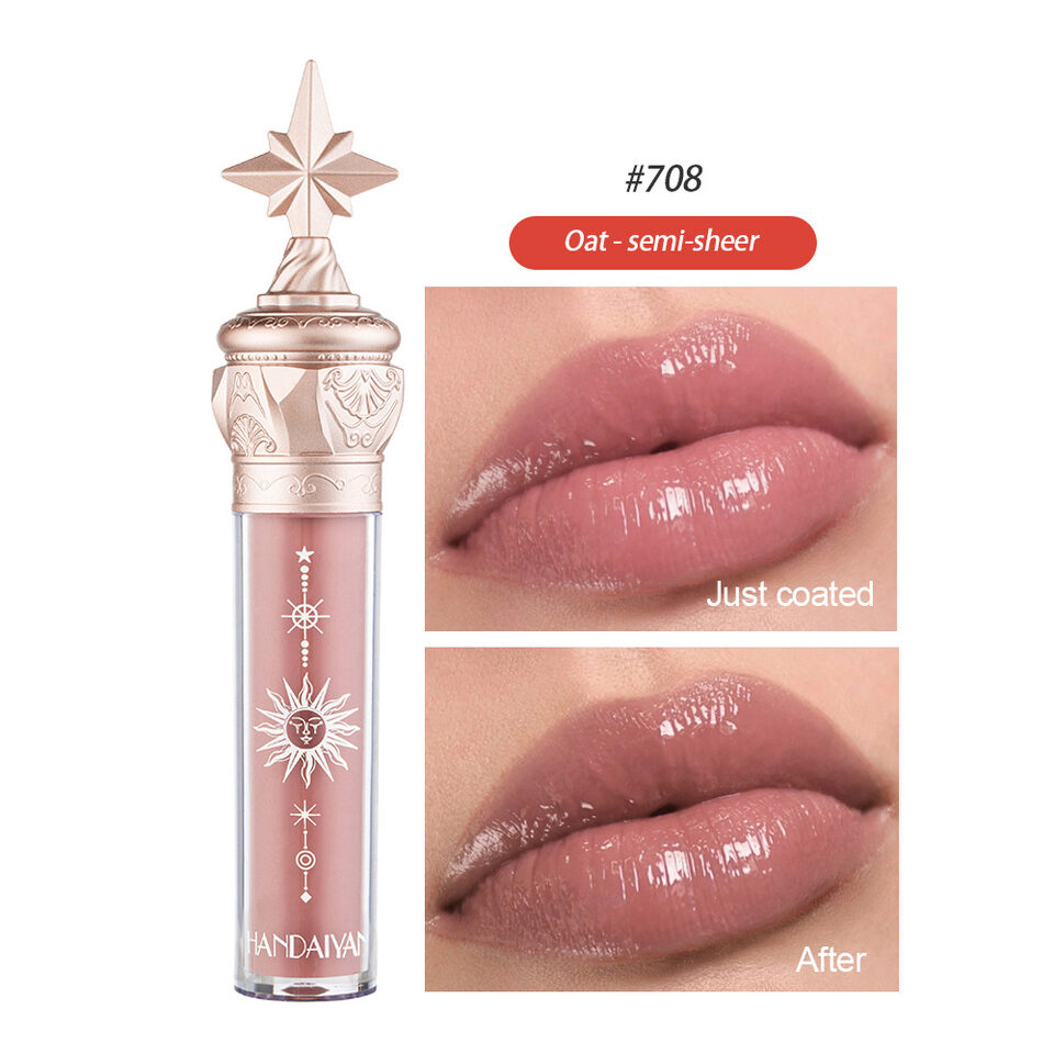 Lip Gloss Lipstick Film Mirror Glaze