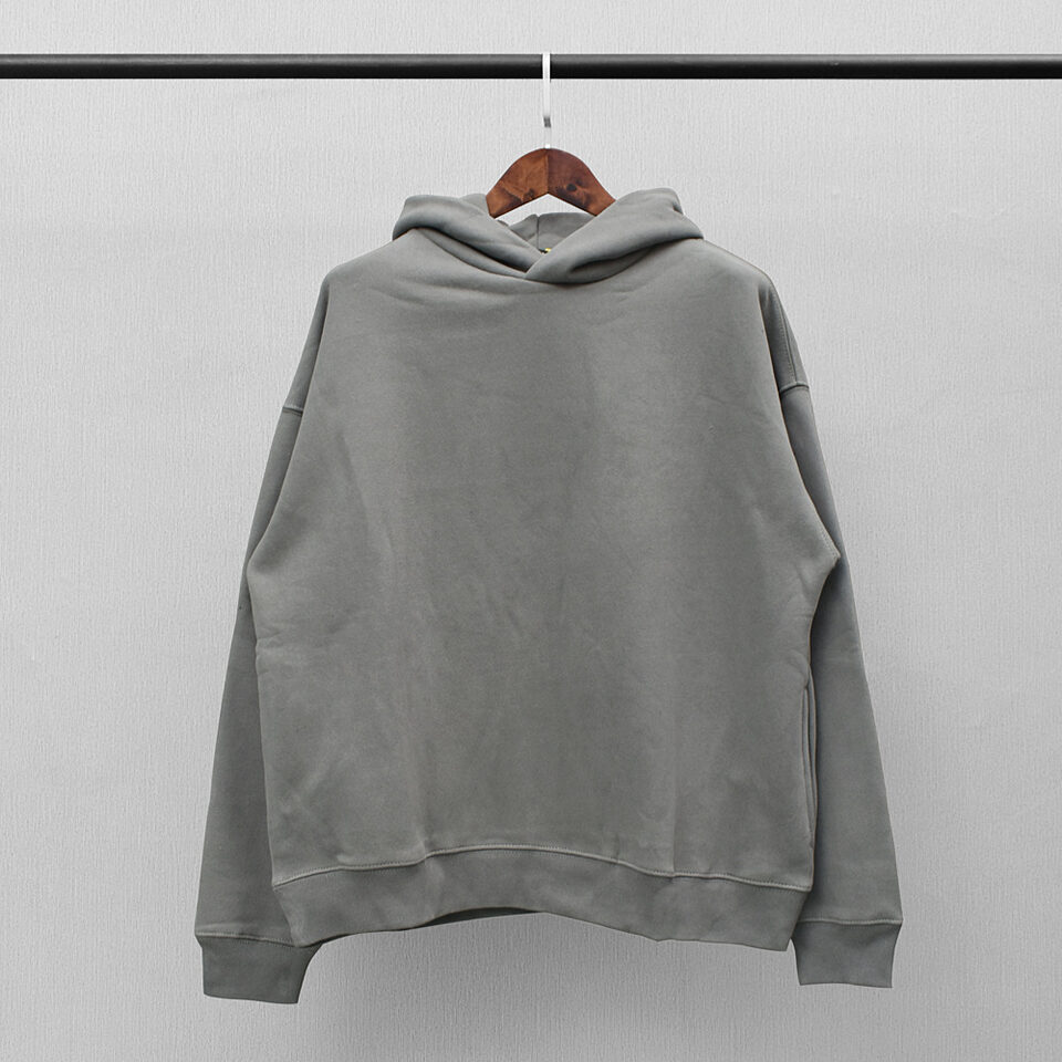 Classic Solid Color High Street Plus Fleece Hooded