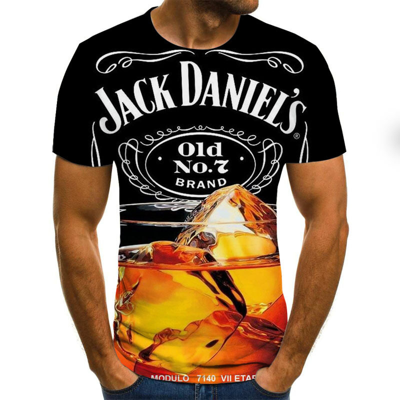 Explosive 3D Digital Printing Summer Short Sleeve