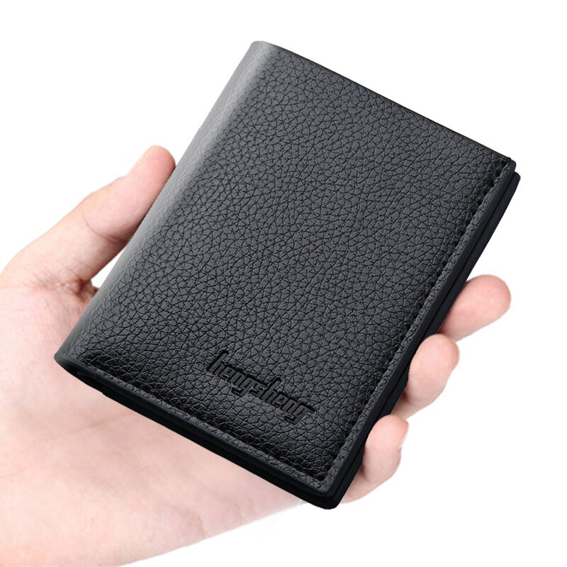 Men's Wallet Short Men Vertical Style