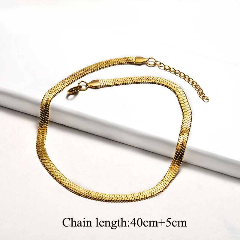 Stainless Steel French Jewelry Necklace Women
