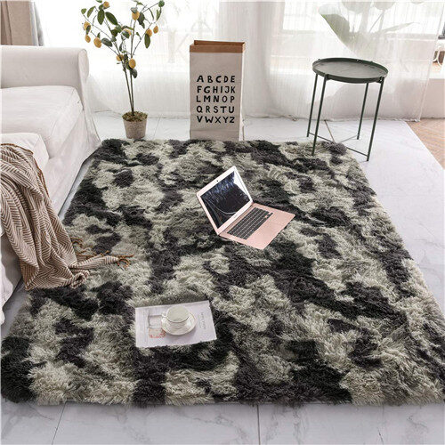 Bedside Carpet Floor Mats Door Mat Tie-dye