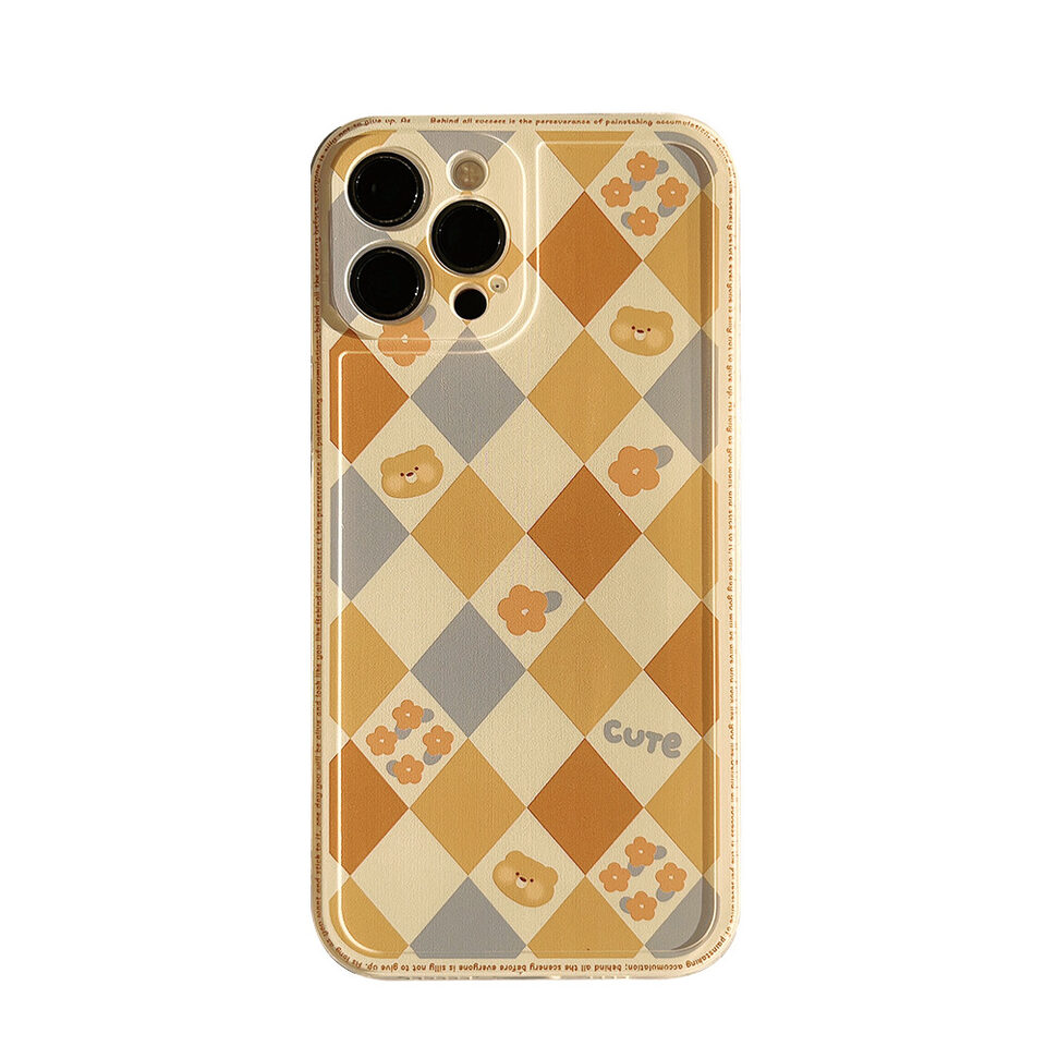 Luxury Laser Soft Phone Case INS Fashion Geometric