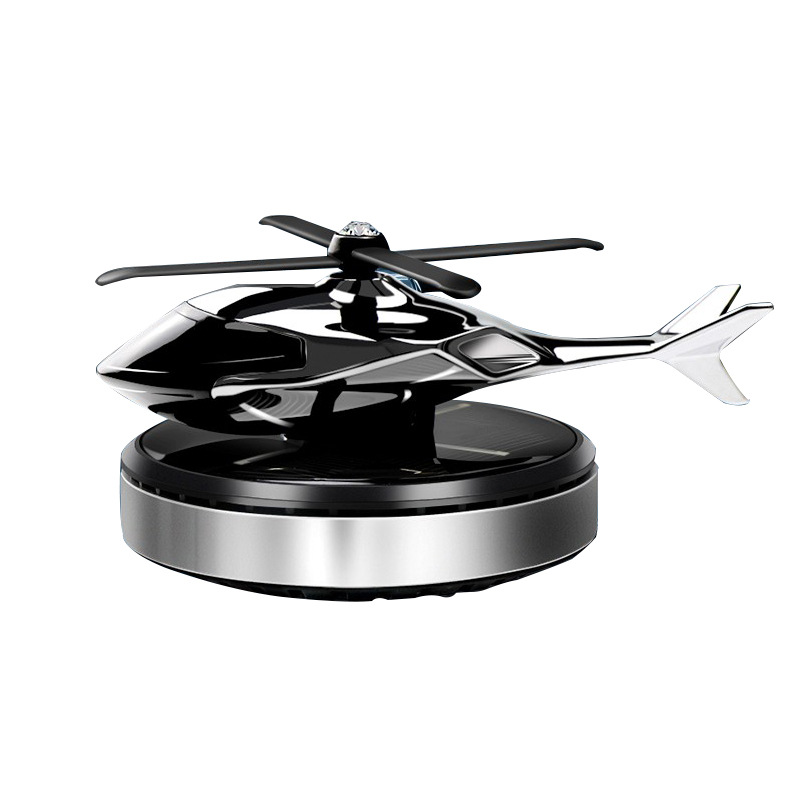 Car Air Freshener Solar Helicopter Modeling Decoration Aromatherapy