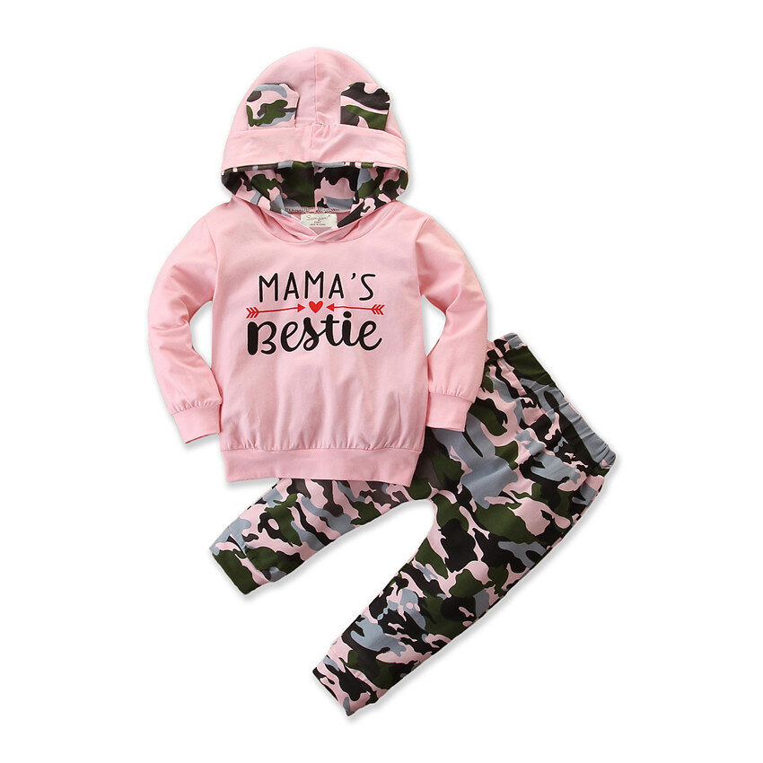 Girls Spring And Autumn Hooded Sweater Small Suit