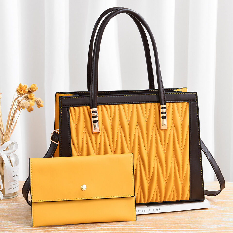 Lingge Simple Fashion Large-capacity Single-shoulder Messenger Female Bag
