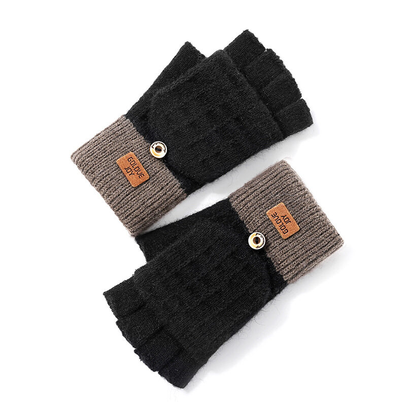 Warm Alpaca Wool Gloves And Windproof