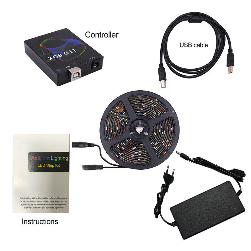 Monitor Computer LCD Screen Overflow Color Sync Light