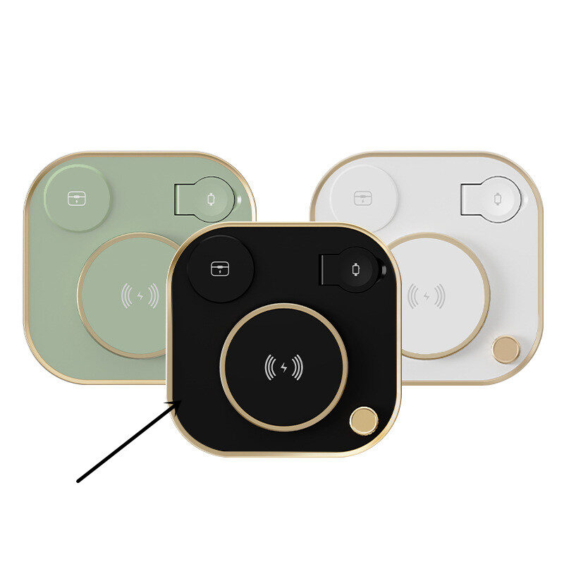New Three-in-one Wireless Magnetic Charger 15W Fast Charging