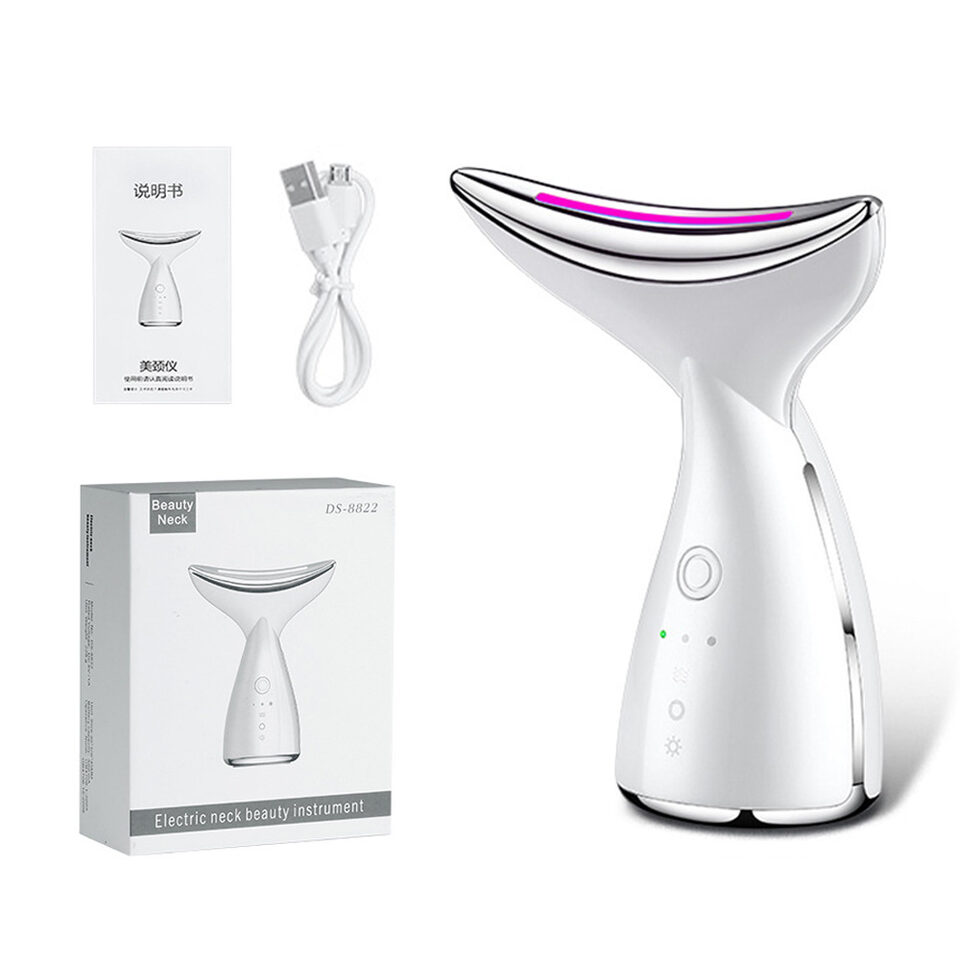 EMS Microcurrent Neck Face Beauty Device With 3