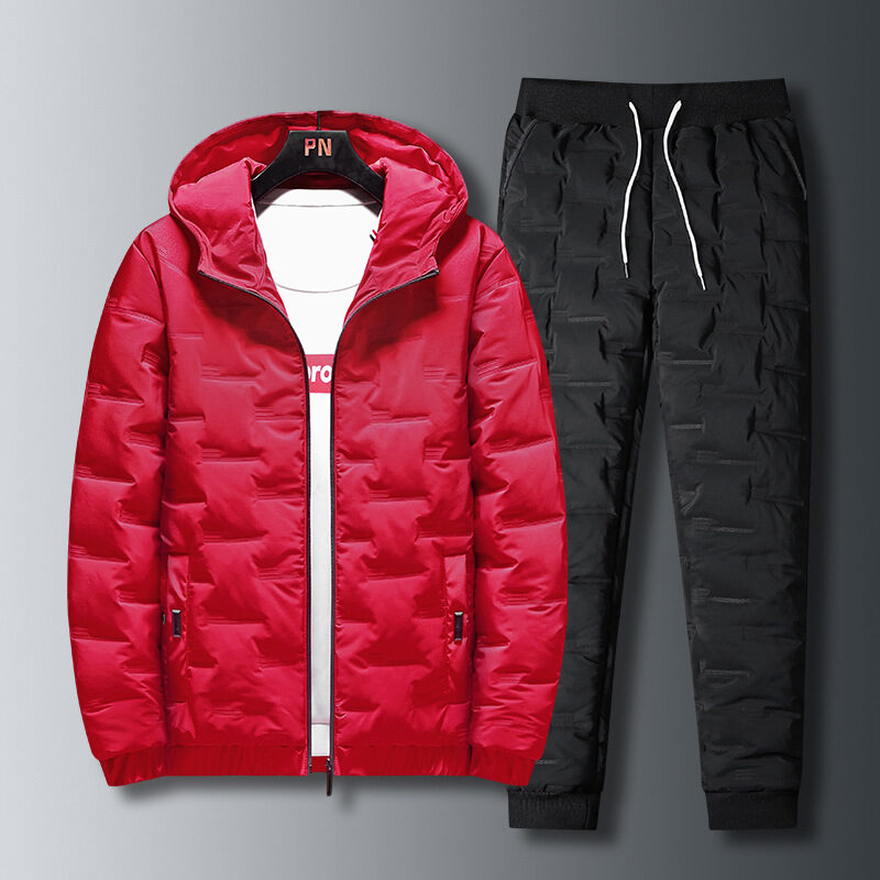 Men's Autumn And Winter Suits New Down Padded