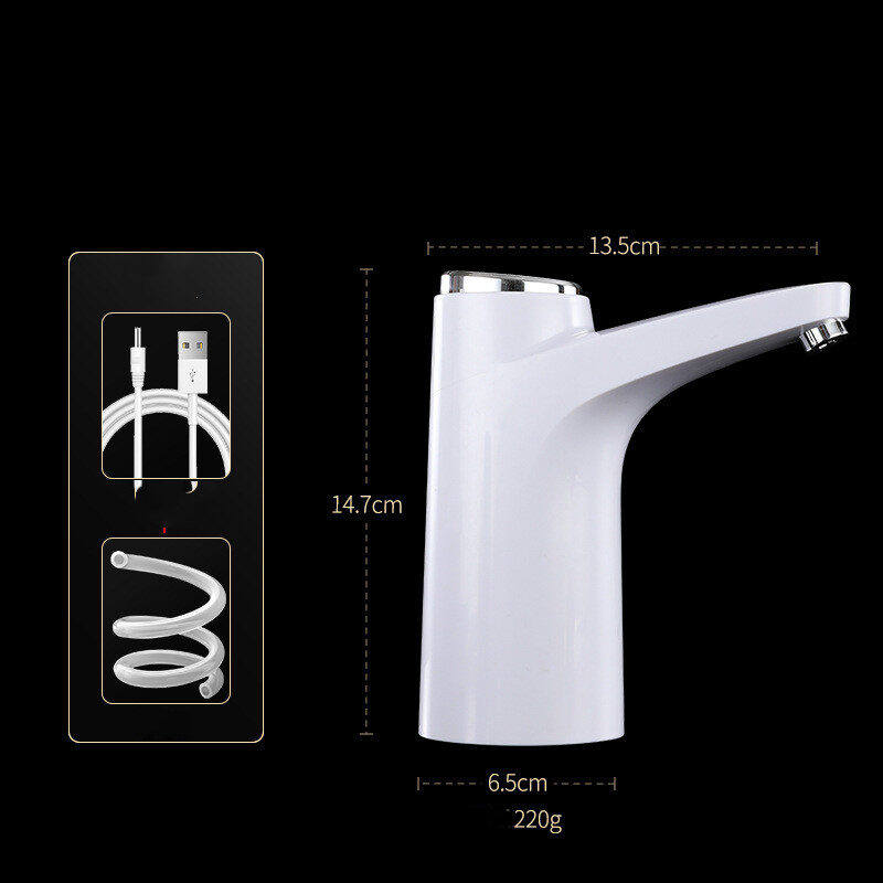 Foldable Water USB Automatic Dispenser Button Control Portable
