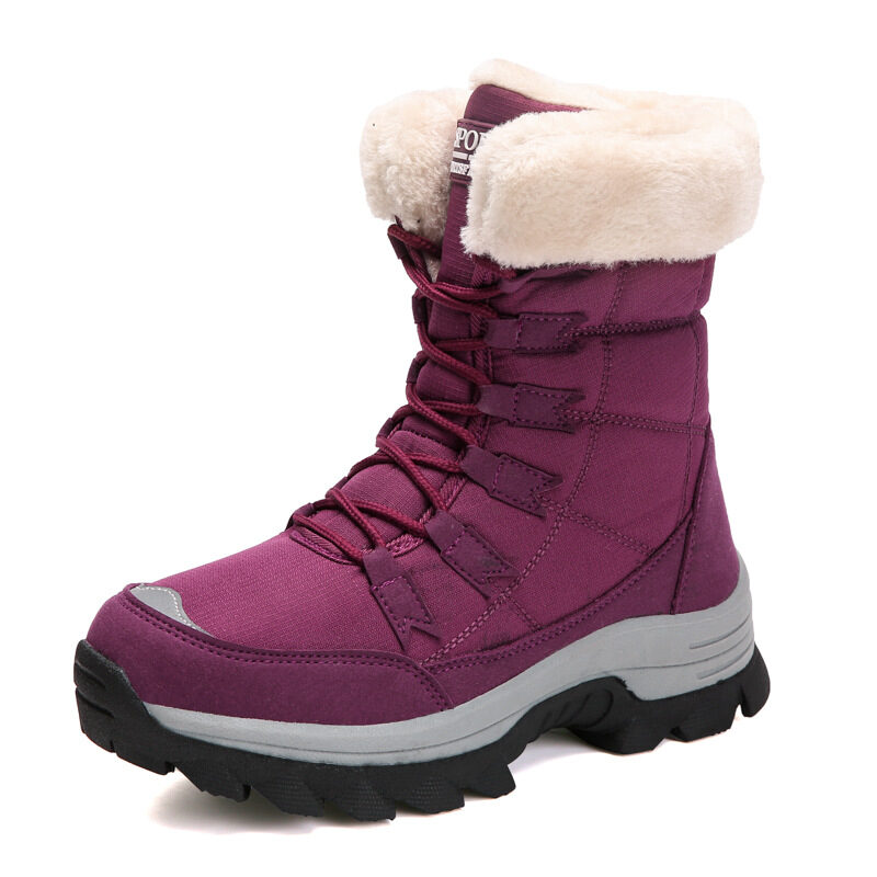 Large Size Cotton Shoes High-top Snow Boots Women's