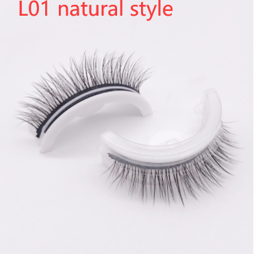 Reusable 3D Mink Lashes Natural False Eyelashes Self