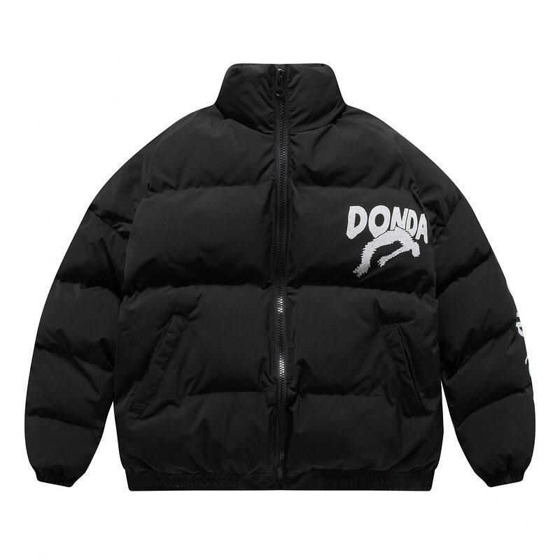 Dark High Street Graffiti Spray Paint Winter Cotton