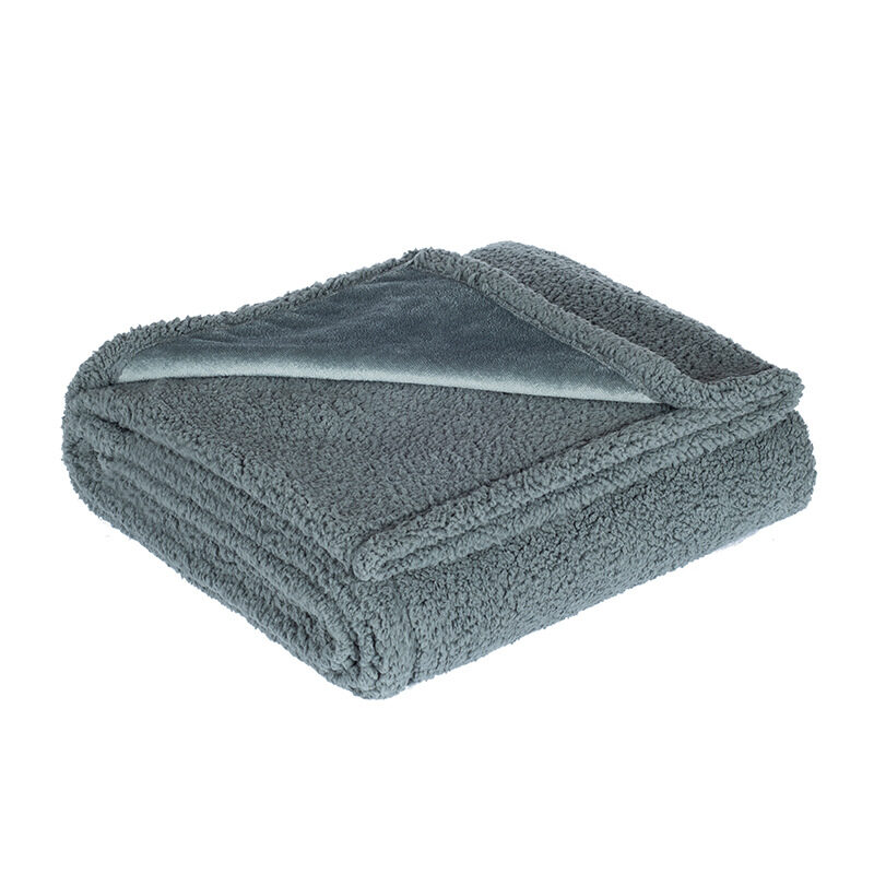 Flannel Cotton Wool Sherpa Thick Pet Blanket Dog