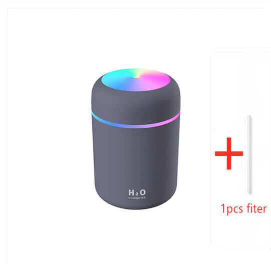 Home Car Charging Colorful Air Humidifier Usb Water