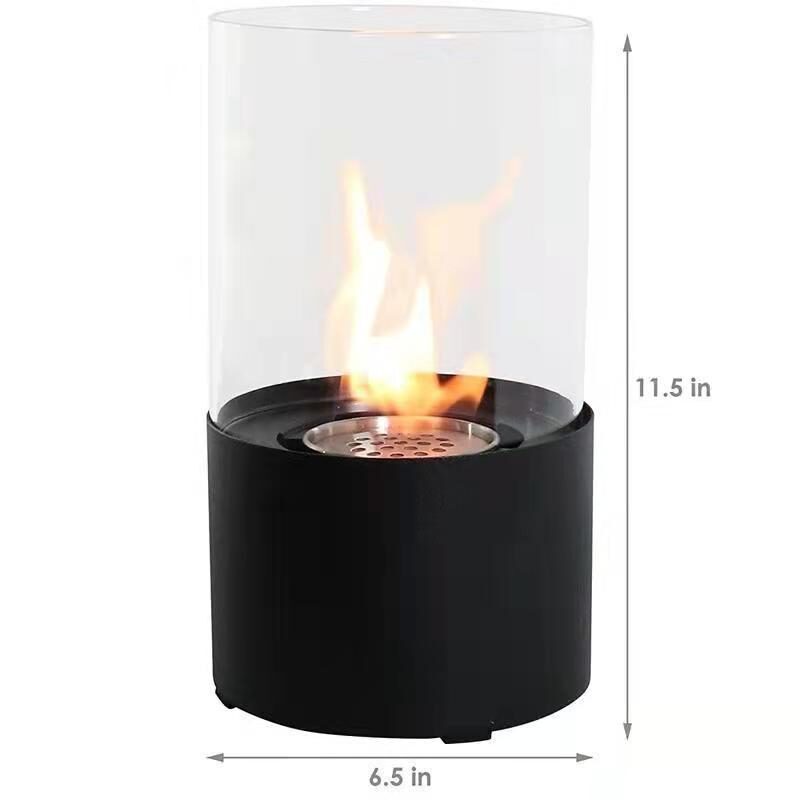 Tabletop Fire Pit Concrete Rubbing Alcohol Indoor Bowl