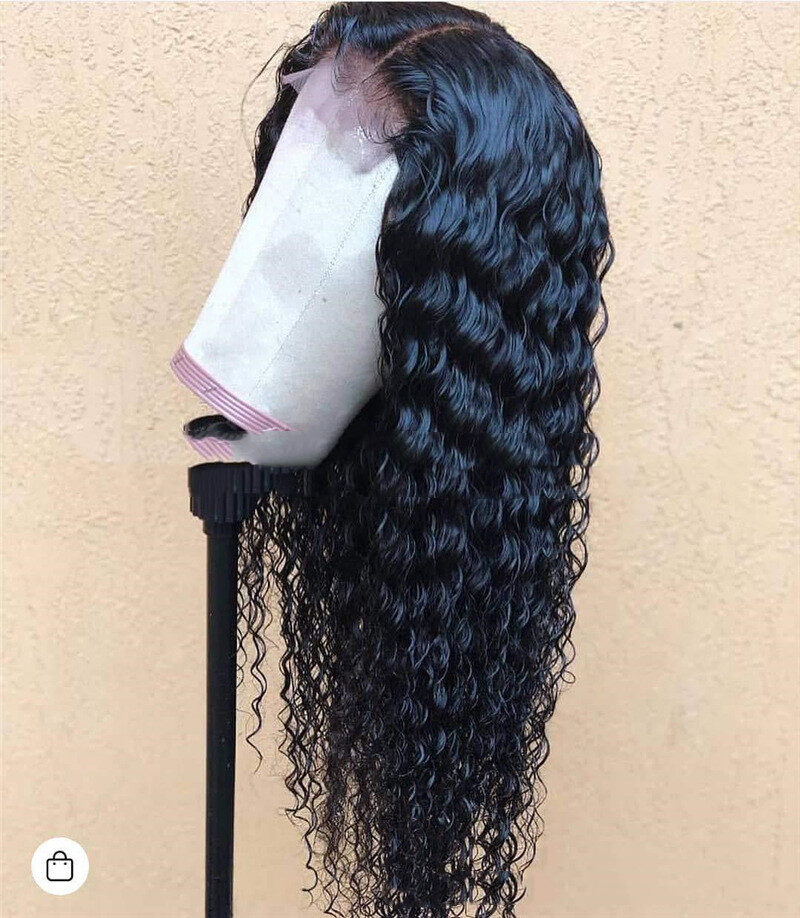 Hot Ladies Front Lace Chemical Fiber Long Curly