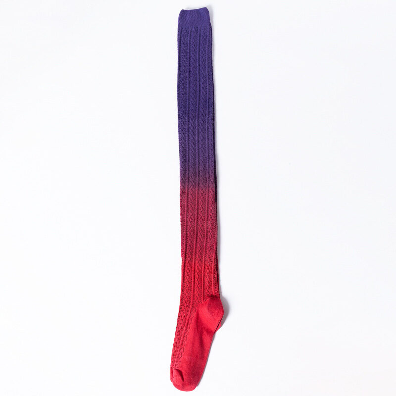 Women's Tie-dye Knitted Long Tube Over The Knee