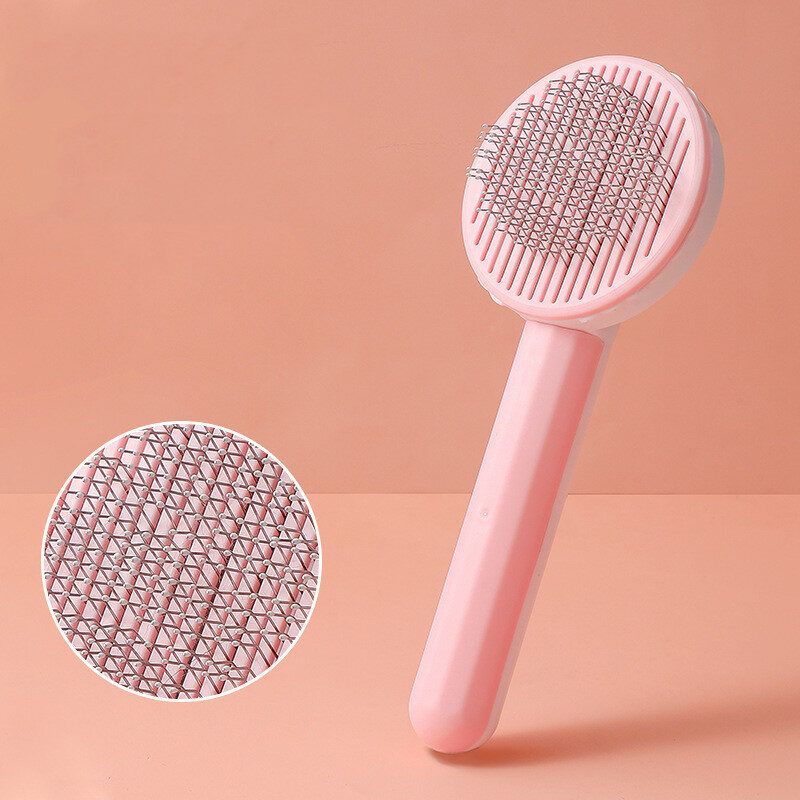 Floating Hair Cat Self-cleaning Needle Comb Pet