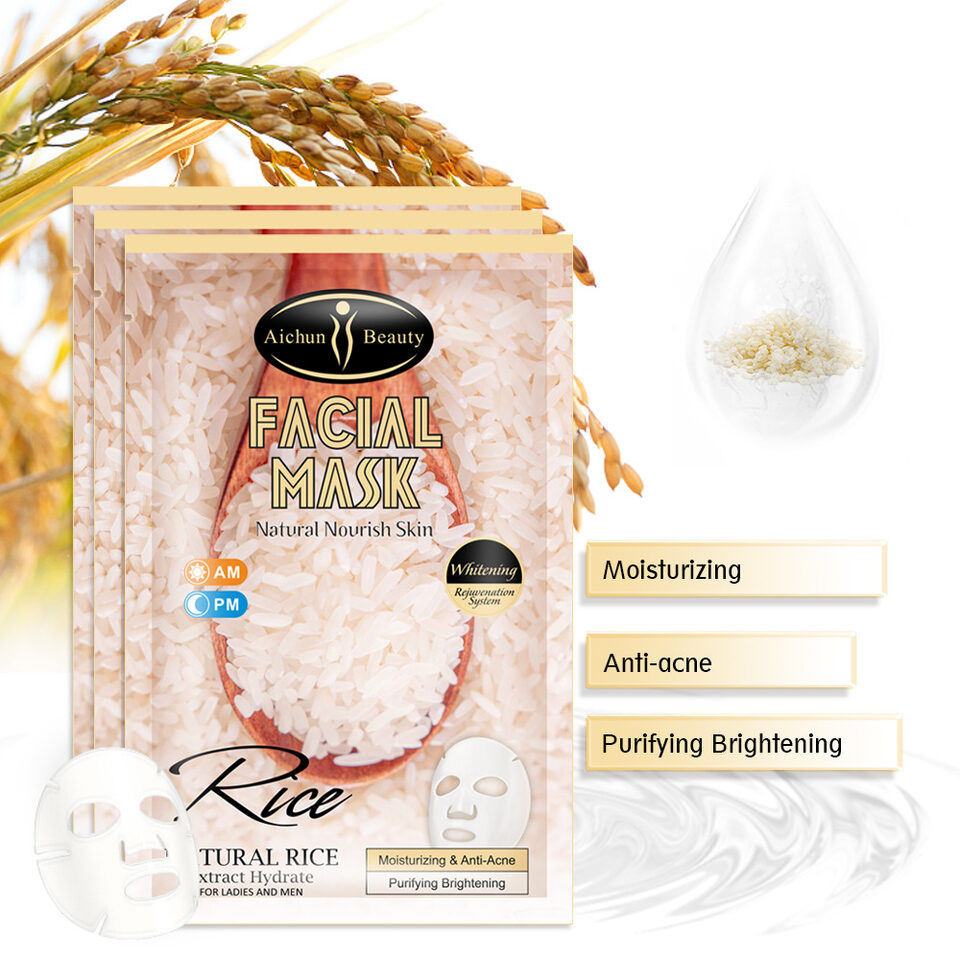 Skin Rice Mask Care Products