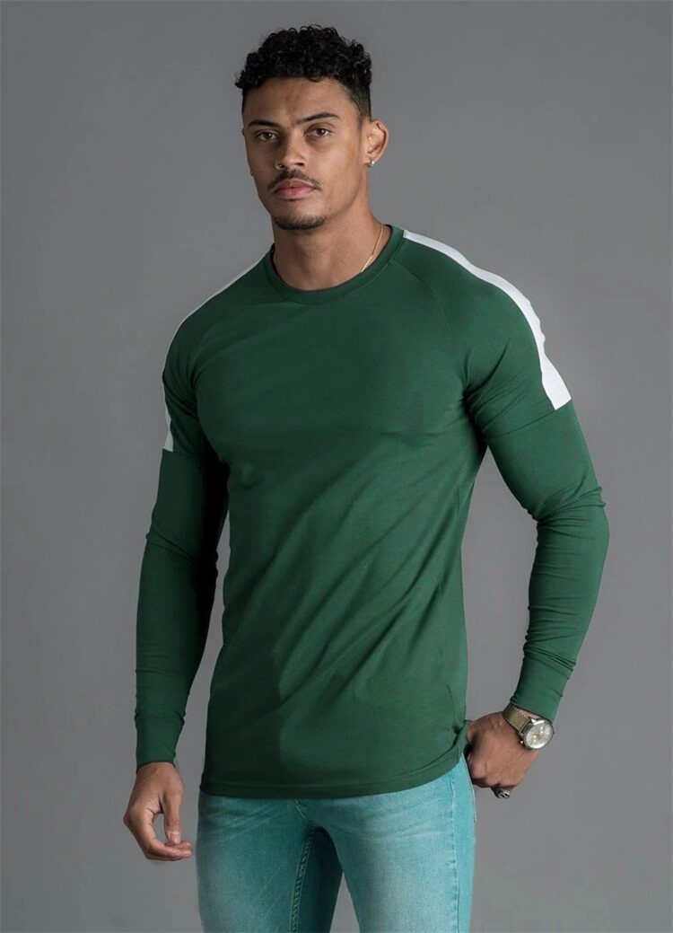 Men's Shirt Long Sleeve Bottoming T-shirt