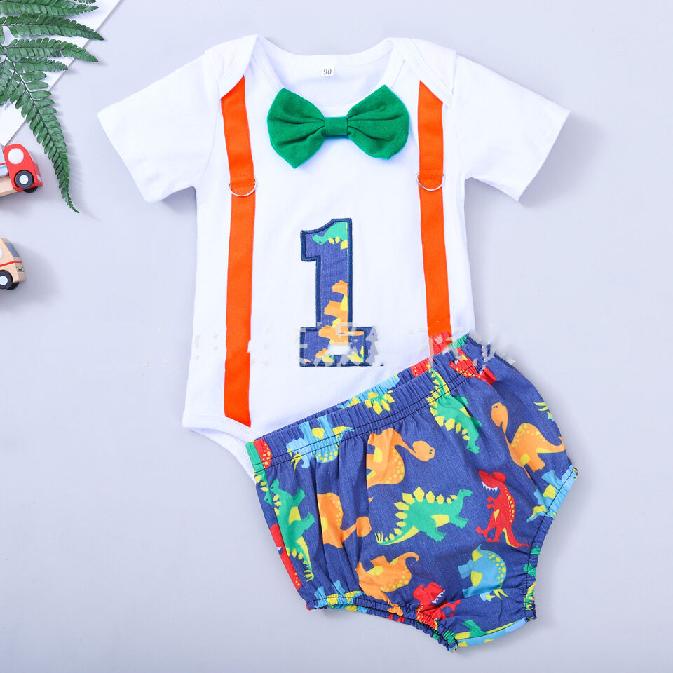 Children's Clothing Summer Baby Romper Birthday