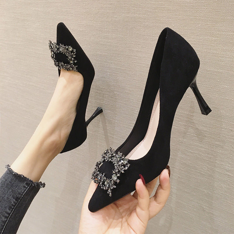 All-match French Girl With Pointed Sexy Stiletto