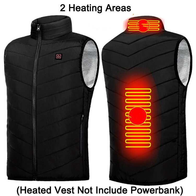 Winter USB Heating Jacket Men's And Women's Fashion