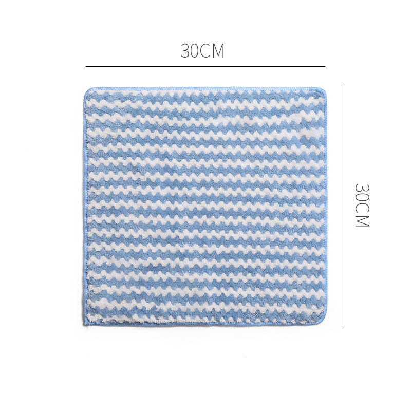Kitchen Cleaning Rag Coral Fleece Dish Washing Cloth