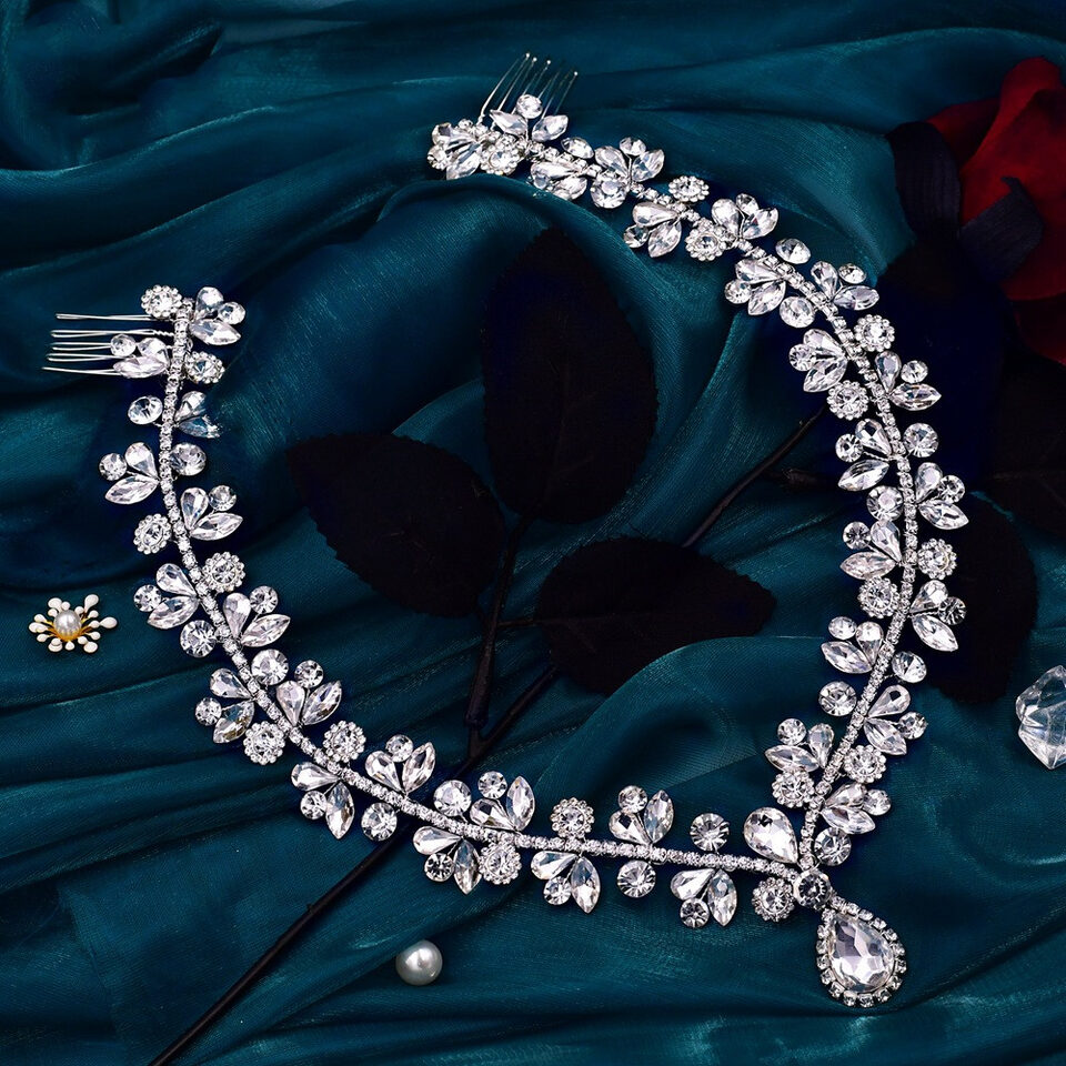 Head Chain Bridal Jewelry Women Luxury High-end Zircon
