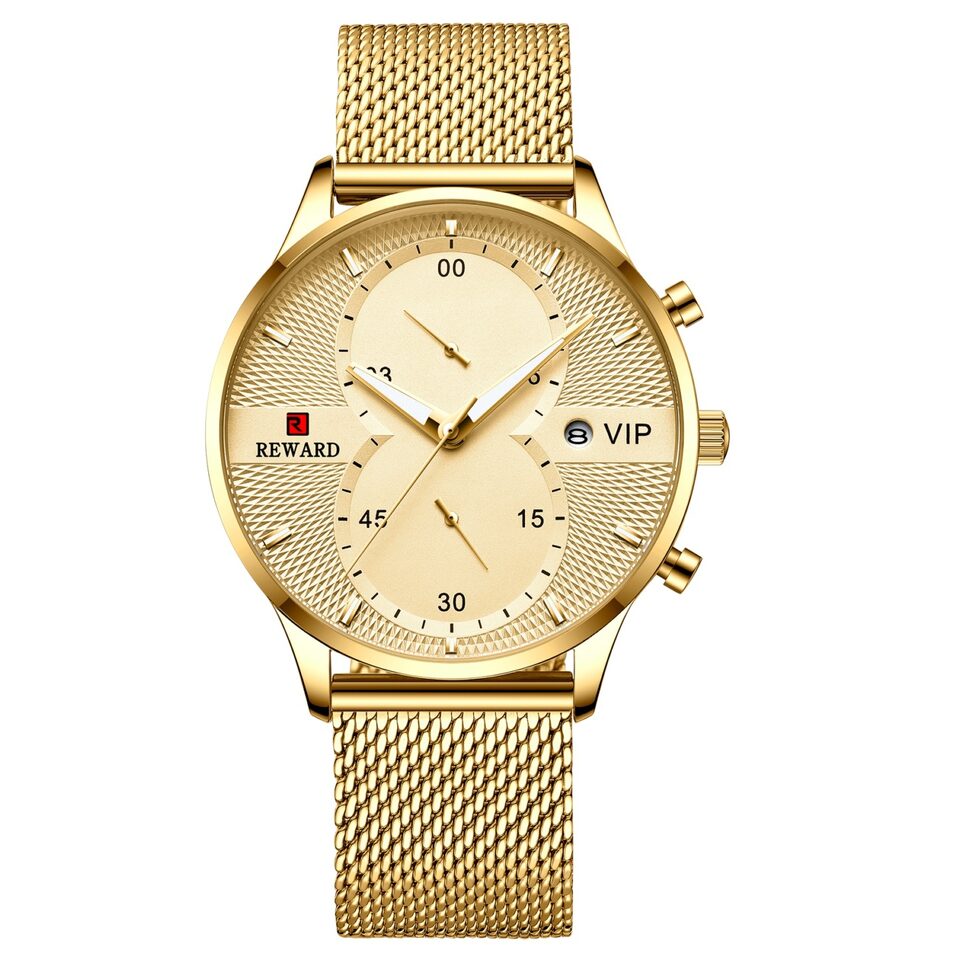 Men's Watch Waterproof Quartz Calendar Maker
