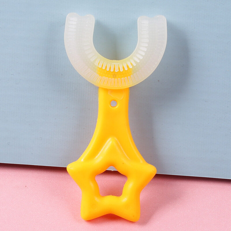 U-shaped Baby Toothbrush Children 360 Degree Teethers Soft