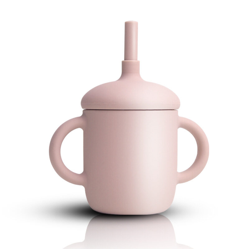 New Design Baby Feeding Cup Straw Water Bottle