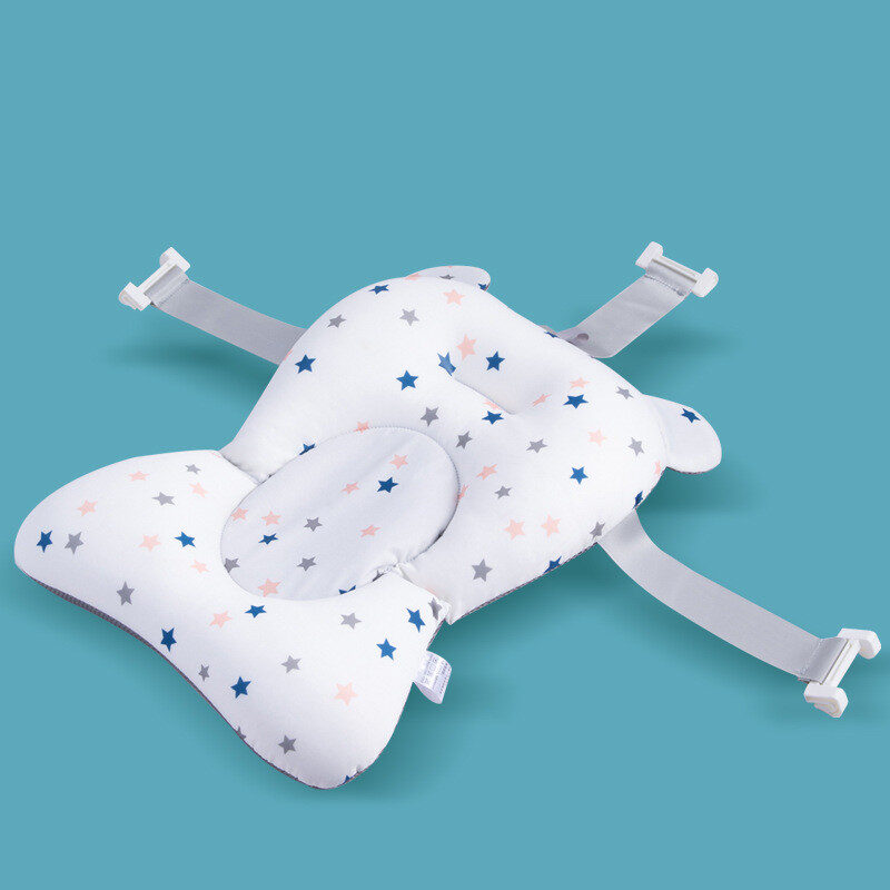 Baby Bath Seat Support Mat Foldable Tub Pad