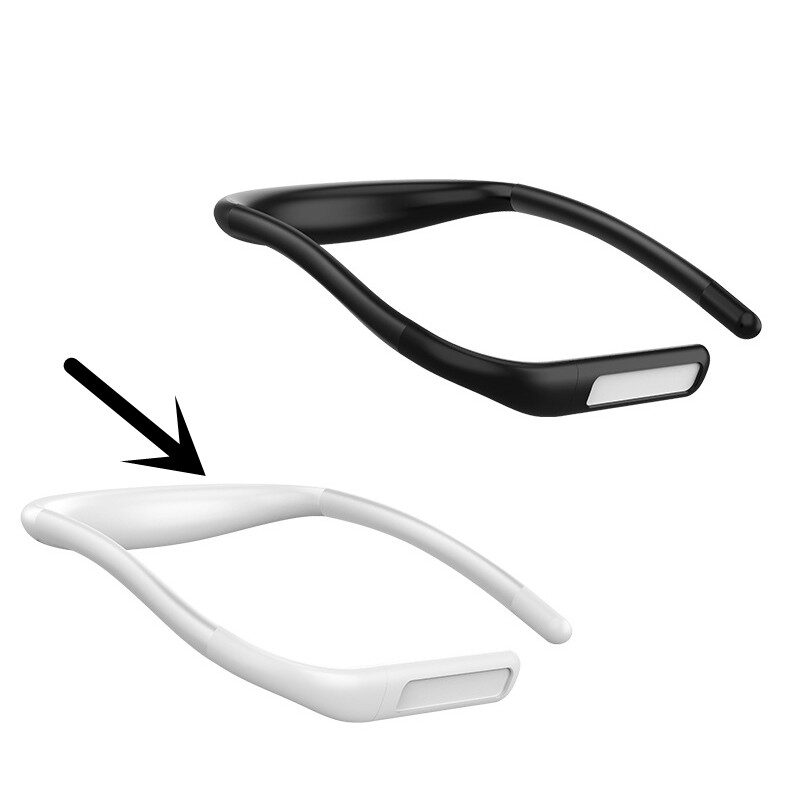 Dimmable Handsfree LED Neck Light Flexible Hug Book