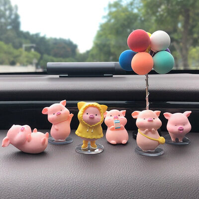 Car Accessories Piggy Creative Cartoon Cute Decoration