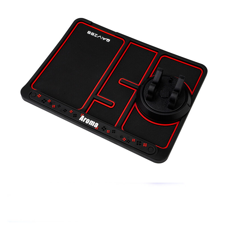 Non-Slip Car Phone Pad For 4-in-1 Parking Number