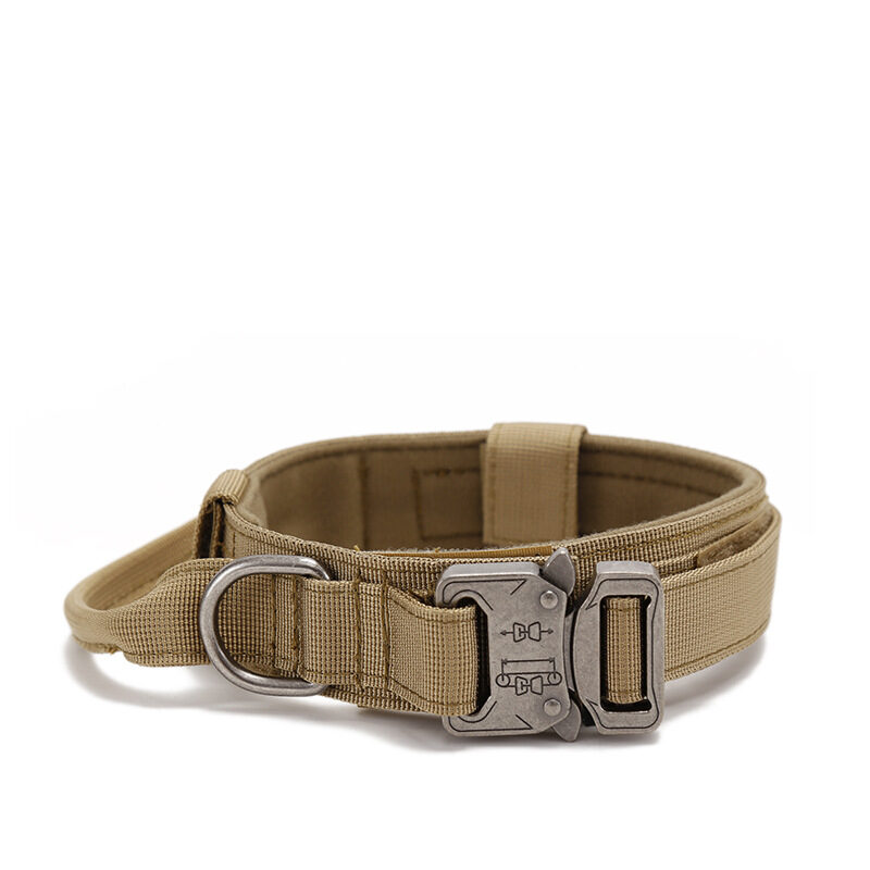 Tactical Dog Collar Adjustable Pet K9