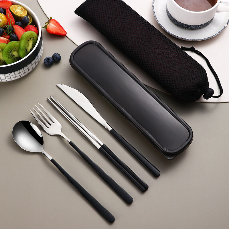 304 Dinnerware Set Flatware Kitchen Accessories Camping Travel