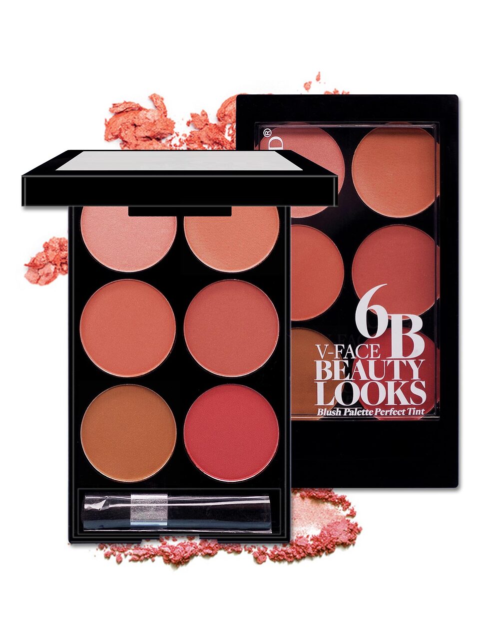 Make-up Multi-color Boutique Domestic Product Six-color Blush Repair