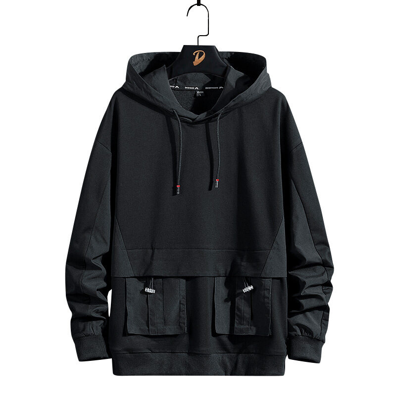 Hooded Hoodies Are Looser For Men In Spring