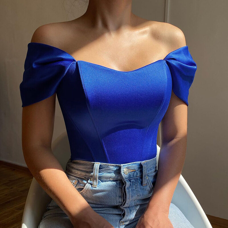 Fishbone Corset Tube Top Vest And Shoulder Women