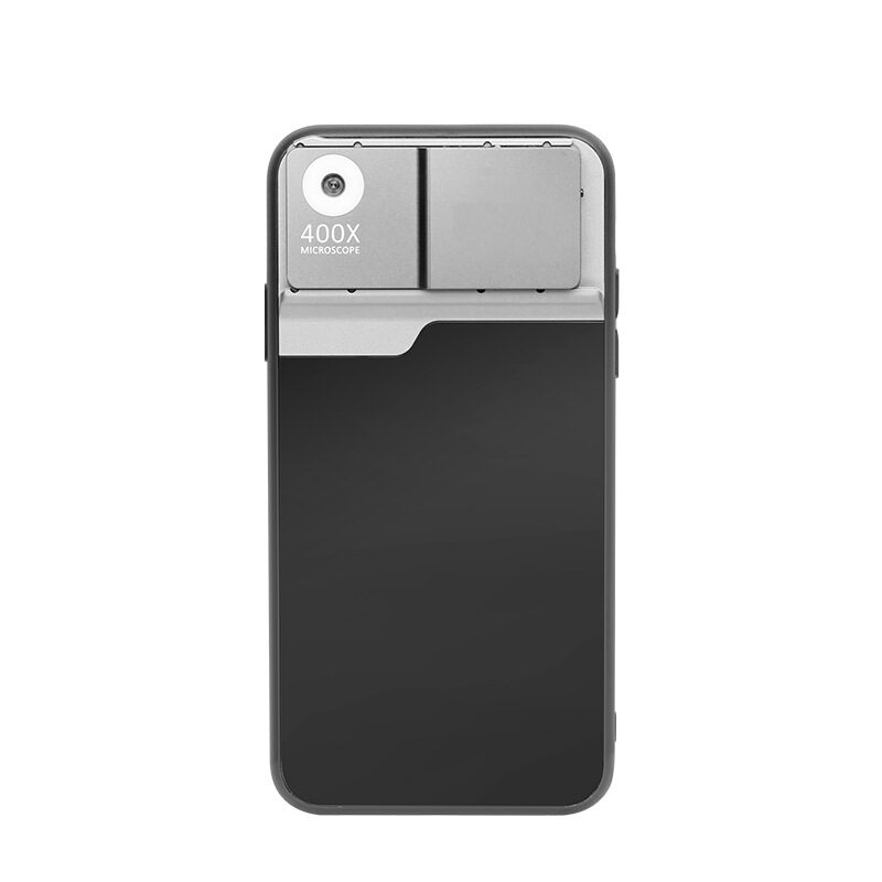 Aluminum Alloy Tpu Mobile Phone Microscope Lens 400X