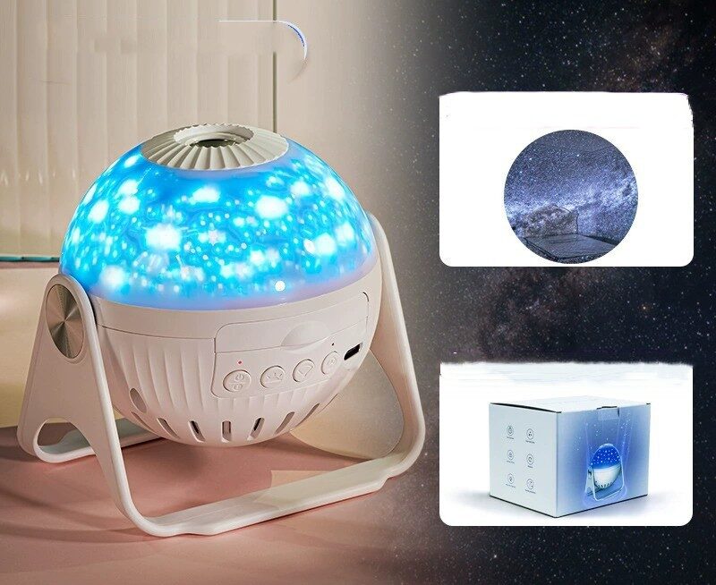 Galaxy Projector Starry Sky Projection Bedroom Bedside Decoration