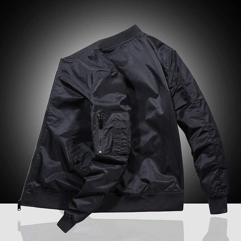 Aviator Jacket Embroidered Baseball For Men