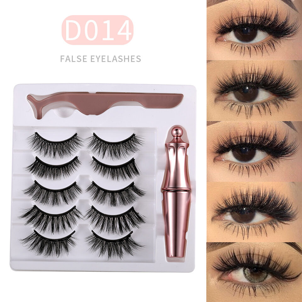 Mink Eyelashes Magnetic 5 Pairs Of Magnets