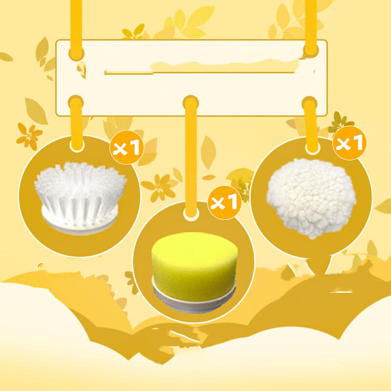 Kitchen Supplies Multifunctional Brush Electric Scrubber Rechargeable Dishwashing